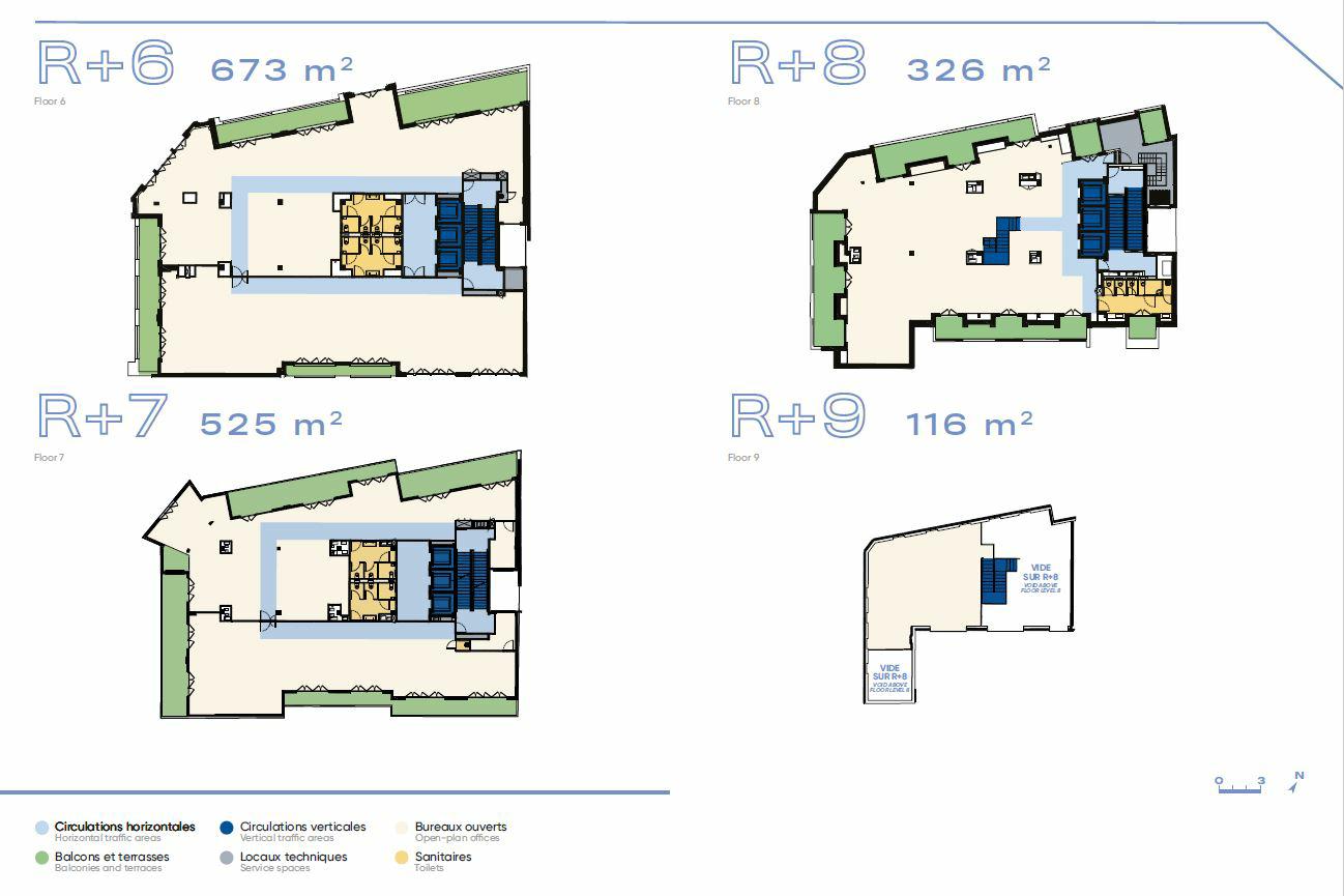 Bureau Paris 3907m² Location bureau Paris OLBUR2202782 3